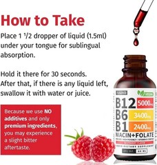 Nusava Vitamin B complex – B 12, B 6 & B 1 + Niacin & Folate – Double pack**