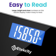 Bathroom Scale for Body Weight, Highly Accurate Digital Electronic Weighing Mach