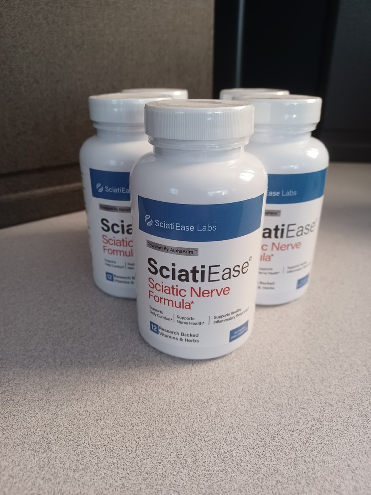 5 Pack SciatiEase Labs Sciatic Nerve Formula 120 Caps
