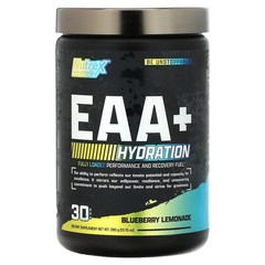 2 X Nutrex Research, EAA+ Hydration, Blueberry Lemonade, 13.76 oz (390 g)