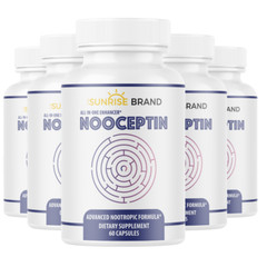 Nooceptin – Advanced Formula 5 Bottles 300 Capsules