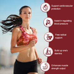 Ubiquinol CoQ10 Coenzyme Q-10 200mg 60 Count Softgels Heat Health Support