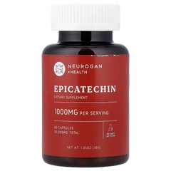 Epicatechin, 1,000 mg, 60 Capsules (500 mg per Capsule), 1.05 oz (30 g)