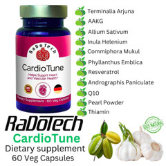 CardioTune – Natural Blood Pressure Support Supplement, 60 Plant-Based Caplets
