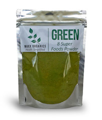 MAXX Organics 8 SUPERFOOD POWDER 30 Day Compare Reds Polyphenol Vital MD Blend