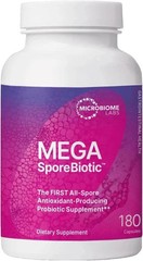 Microbiome Labs MegaSporeBiotic (180 Capsules) – Probiotic 7/27 Exp!