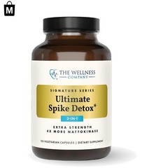 Scientific Detox Formula – Nattokinase, Turmeric & Bromelain Capsules | 120Count