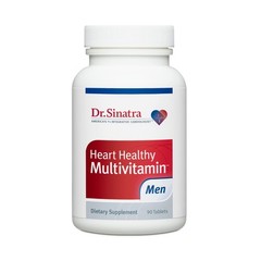 Dr. Sinatra Heart Healthy Multivitamin For Men Vitamin D 1000 Iu A B12 C E And