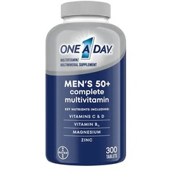 One A Day Men’s 50+ Healthy Advantage Multivitamin, 300 Tablets
