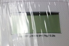 Health o meter Digital Bathroom Scale 400 lb Capacity Large Display White NEW