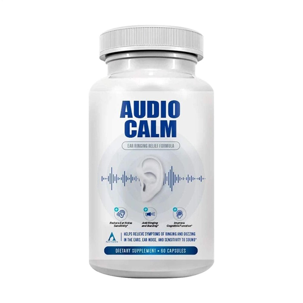 Audio Calm – Tinnitus Relief supplemental Natural Stop Tinnitus Solution- Relief