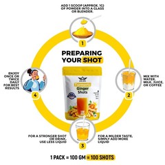 Turmeric Ginger Supplements with Piperine, Vitamin C, Vitamin D3 & Zinc