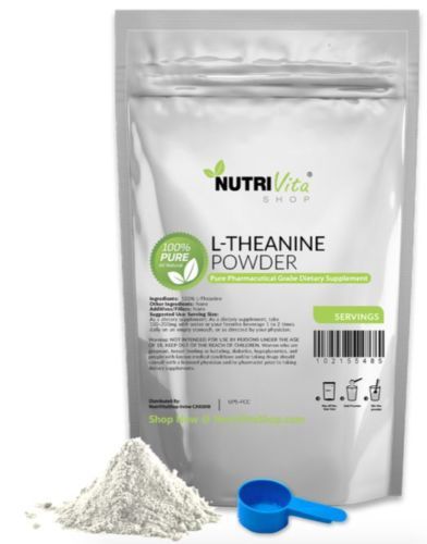100g (3.5oz) 100% L-THEANINE PURE POWDER USP GRADE ENERGY STRESS ANXIETY MOOD