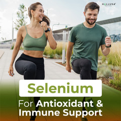 SELENIUM – For the Thyroid – Antioxidant & Immune Support – 60 Tab