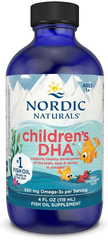 Nordic Naturals Children’S DHA, Strawberry – 4 Oz for Kids- 530 Mg Omega-3 with