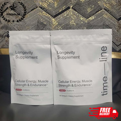 Pack of 2 Time-Line Longevity Supplement Mitopure Urolithin A 60 Softgels New