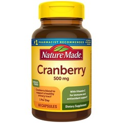 Nature Made Cranberry 500mg 60 Capsules 06/2026^