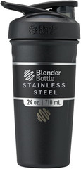 24oz Insulated Stainless Steel Shaker Bottle Leakproof Protein Mixer Cup