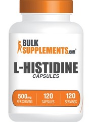 BulkSupplements L-Histidine Capsules – Available in 500mg, 1000mg