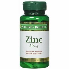 Natures Bounty Zinc 50 mg 100 Caplets Same Day Shipping FREE
