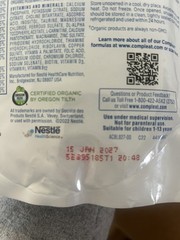 Compleat Pediatric Organic Blends Tube Feeding Chicken-Garden 10.1 oz 24 Ct