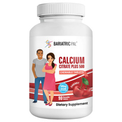 BariatricPal Calcium Citrate 500mg Chewable Tablets – Cherry (Brand New!)