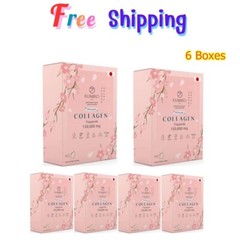 6 x Kumiko Collagen Premium 150,000 mg Whitening Radiant Skin Vitamin Youthful