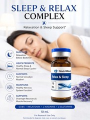 GABA Melatonin| Relax Sleep Complex| L-Arginine| L-Glutamine 10ml
