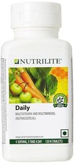 Amway Nutrilite Daily Multivitamin 120 Tabs For General Wellness Exp May 2026