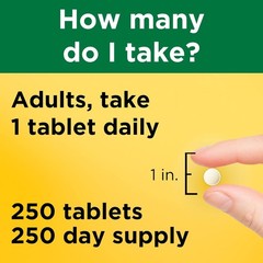 Nature Made Folic Acid 400 mcg (665 mcg Dfe) 250 Tabs