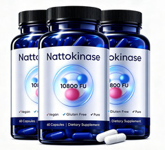 FU Nattokinase Supplement – 10800 1-3X 60 Capsules Per Serving HOT 2026