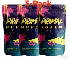 3-Pack Primal Queen Organ Supplement – 60 Capsules Each – Grass-Fed, Hormone Sup