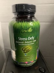 Irwin Naturals Stress-Defy Balanced Relaxed Calm Clarity 84 Gels