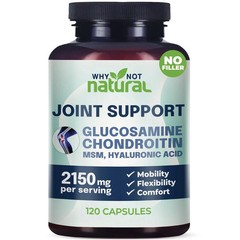 Glucosamine Chondroitin Joint Support 2150mg | MSM Hyaluronic Acid