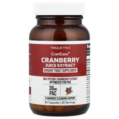 CranEaze®, Cranberry Juice Extract, 60 Capsules
