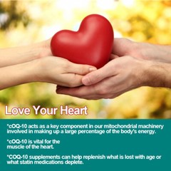 NATURE’S LIVE CoQ10 200mg Caps -120pcs Heart Energy & Antioxidant