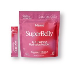 Blume SuperBelly Gut Health and On-The-Go Hydration Packets, Sugar-Free,…