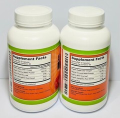 KEY NUTRITION APPLE CIDER VINEGAR 1500MG 240 VEGGIE CAPSULES TOTAL 2 PACK DETOX