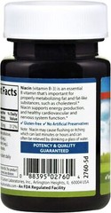 Carlson – Niacin, 50 mg, Supports Cholesterol Metabolism, Energy Production, Hea