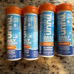 nuun Blueberry Tangerine/Orange Citrus Drink, 1.6oz – 10 Count