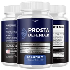 ProstaDefender Prostate Support Men Supplement Capsules Urinary 1 Pack 60Ct