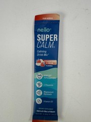 10 Ct NEW Nello Super Calming Drink Mix Raspberry Lemonade & Strawberries Cream