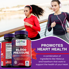 Blood Circulation & Vein Support Supplement Pills for Heart Arteries & Leg Vein