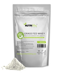 10lb 100% Pure Whey Protein Isolate 90% Grass Fed USDA Certified (Unflavored)