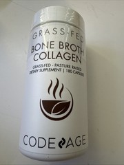 Exp 05/2026 Codeage, Bone Broth Collagen, 180 Capsules