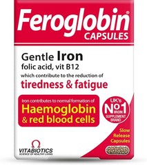 VITABIOTICS Feroglobin Vitamin and Mineral 120 Capsules Pack of 4 Exp 11. 2027