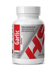 Garlic Tablets – Reduce Cholesterol Level 400mg (1 Bottle)