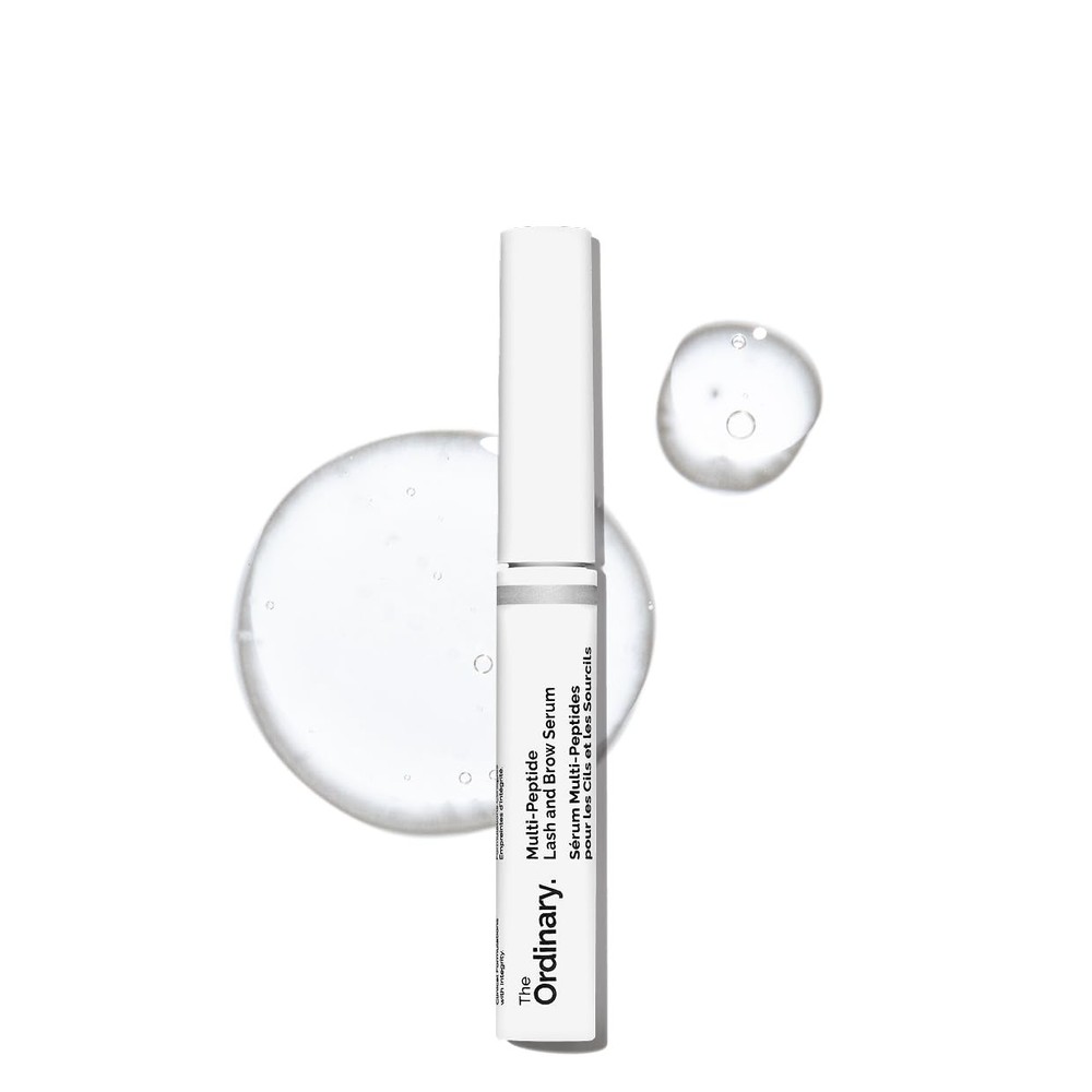 The Ordinary Multi-Peptide Lash and Brow Serum, 0.16 Fl Oz (Pack of 1), Clear
