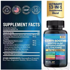 Corti-soothe 13 in 1 and Myo-inositol 16 in 1 Supplement 150 capsules