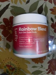 Lotfly Rainbow Blend Next-Gen Superfoods 30 Servings 6.35 oz